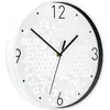 Image de LEITZ 9015-00-01 LEITZ horloge murale WOW, mouvement à quartz, blanc