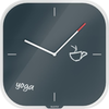 Image de LEITZ 90170089 LEITZ Horloge murale Cosy gris Verre de sécurité