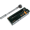 Image de SKS 1370200000-10052 Pompe de fourche/amortisseur à ressort USP, avec manomètre, argent