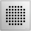 Image de Aco Showerdrain Grille Quadrato 140x140mm Inox, 5141.08.22