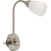 Image de Lampe à fiche, 23,5 cm, max. 25 W, nickel mat, Briloner Leuchten