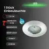 Image de Briloner Attach LED Downlight Chrom Deckenlampe