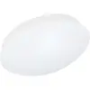 Image de BRILONER ELARA LED Plafonnier pour salle de bain, IP44 Protection contre les projections d'eau, lumière blanche chaude, blanc, 29 x 6,5 cm