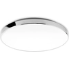 Image de Lampe de salle de bain BRILONER LEUCHTEN MALBONA, 18 W, 1850 lm, IP44, blanc-chrome, plastique-métal, Ø 35,5 cm