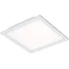 Image de Panneau LED BRILONER LEUCHTEN PIATTO, 12 W, 1300 lm, IP20, blanc, plastique-métal, détecteur de mouvement, 29,5 x 29,5 x 5,5 cm