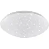 Image de Lampe LED pour salle de bains BRILONER LEUCHTEN ELIPSO, 12 W, 1200 lm, IP44, blanc, plastique-métal, Ø 28 cm