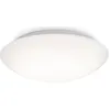 Image de Plafonnier LED avec détecteur de mouvement et crépusculaire, 15W 1500lm Lumière blanche neutre 4000K, IP44, Portée 8m, diamètre 28cm, Durée de fonctionnement réglable