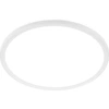 Image de BRILONER SLIM Plafonnier LED ultraplat 30cm rond 18W 2400lm 4000K lumière blanc neutre rétroéclairage Blanc lampe plafond salon bureau cuisine couloir