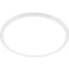 Image de BRILONER SLIM Plafonnier LED ultraplat 42cm rond 22W 3000lm 4000K lumière blanc neutre rétroéclairage Blanc lampe plafond salon bureau cuisine couloir