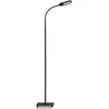 Image de Lampadaire LED BRILONER LEUCHTEN OFFICE STEP, 6,6 W, 600 lm, IP20, noir, métal-plastique, intensité lumineuse variable, 21 x 21 x 128 cm