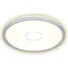 Image de Plafonnier LED BRILONER LEUCHTEN FREE, 18 W, 2400 lm, IP20, couleur argent, plastique, Ø 29,3 cm