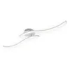 Image de Briloner - Plafonnier Led Leuchten Go, 9 W, 700 Lm, Ip20, Couleur Aluminium, Métal-plastique, 78,2 X 12 X 11 Cm