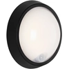 Image de Lampe d'extérieur LED avec détecteur de mouvement IP44 12 W, plastique noir Briloner