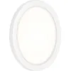 Image de BRILONER FRANKFURT Applique murale LED d'extérieur, IP44 Protection contre les projections d'eau, effet rétroéclairé, lumière blanche neutre, blanc, 21 x 2,8 cm