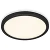 Image de Plafonnier LED BRILONER LEUCHTEN FIRE BLACK, 24,5 W, 2400 lm, IP20, noir-blanc, métal-plastique, Ø 40,5 cm