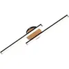 Image de BRILONER Go Plafonnier LED, lumière blanche chaude, noir, 56 x 12 x 3,7 cm