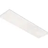 Image de CCT LED Panel BRILONER LEUCHTEN FRAMELESS, 24 W, 2400 lm, IP20, blanc, plastique-métal, intensité lumineuse variable, avec télécommande, CCT, 100 x 25 x 6,9 cm
