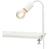 Image de Lampe à pince rétro BRILONER LEUCHTEN KRAMPO, 10 W, IP20, blanc, métal, excl. 1x E27, Ø 4,2 x 32,5 x 16,5 cm