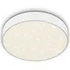Image de Plafonnier LED 21,2 cm Rond Plafonnier IP20 Ciel étoilé 16W 4000K Blanc