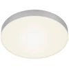 Image de Plafonnier LED BRILONER LEUCHTEN FLAME, 21 W, 2000 lm, IP20, couleur argent, métal-plastique, Ø 27,8 cm