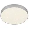 Image de Plafonnier LED BRILONER LEUCHTEN FLAME STAR, 21 W, 2000 lm, IP20, couleur argent, métal-plastique, Ø 28,7 cm
