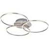 Image de Plafonnier LED BRILONER LEUCHTEN FRAME, 40 W, 4400 lm, IP20, nickel mat, métal-plastique, intensité lumineuse variable, 71,7 x 67,4 x 10,3 cm