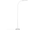 Image de Lampadaire LED BRILONER LEUCHTEN SERVO, 8 W, 600 lm, IP20, blanc, métal-plastique, intensité lumineuse variable, CCT, 20,8 x 20,8 x 183 cm