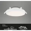 Image de Plafonnier encastré Briloner sans cadre LED blanc 6 watts