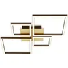 Image de Briloner Leuchten FRAME - Applique murale et plafonnier - 3128017 - Intensit variable par paliers - 3000K blanc chaud - Fonction m moire - Orientable - 75 x 47 x 7,3 cm