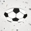 Image de Plafonnier LEDReproduction football, 12W 1300lm Blanc neutre 4000K, 275mm (D), Éclairage au plafond chambre d'enfant - Briloner