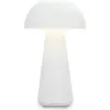 Image de Lampe de table LED rechargeable Lampe de table pour intérieur extérieur jardin USB IP44 blanc champignon