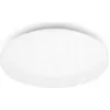 Image de BRILONER CASE LED Plafonnier salle de bain, IP44 protection contre les éclaboussures,Reproduction étoiles, lumière blanc neutre, blanc, 34 x 6 cm
