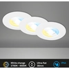 Image de CTS Spots encastrables LED, lot de 3, blanc, 3xLED-pla