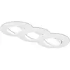 Image de Spots LED encastrables, lot de 3, IP65, blanc, 3xLED-p