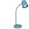 Image de BRILONER - Lampe de chevet avec interrupteur filaire, orientable, GU10, max. 9W, lampe de bureau, lampe table salon, 13x38,5 cm, bleu