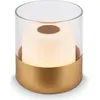 Image de Lampe de table LED à piles, avec verre, or, 1xLED/2W