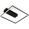 Image de Plafonnier LED, noir, LED/14W