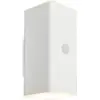 Image de Briloner Kuni Applique LED extérieure, détecteur de mouvement, capteur crépusculaire, batterie, blanc, dimensions : 15,5 x 6,5 x 8,5 cm