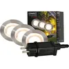 Image de CONNECT TO SHINE Kit de d marrage Tilia avec lot de 3 spots LED encastrables au sol, IP67