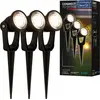 Image de CONNECT TO SHINE Kit d'extension Lilis avec jeu de 3 projecteurs LED de jardin, IP65