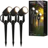 Image de CONNECT TO SHINE Kit d'extension Iris avec jeu de 3 projecteurs LED de jardin, IP65