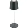 Image de Lampe de table LED sans fil tactile réglable 36x10.5 cm 2.5 W 200 lm 2700 K blanc chaud RVB IP44 hauteur ajustable USB C anthracite lampe interieur exterieur