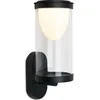 Image de Briloner Lampe murale LED Batterie, tactile, batterie remplaçable, câble USB-C inclus, noir, dimensions : 24 x 12 x 10 cm