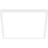 Image de Briloner Tava A Lampe de plafond à LED, CEE A source lumineuse*, plat, lumière indirecte, lampe de salon, panneau LED, lampe de cuisine, 29x29x3cm, blanc