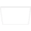 Image de Briloner Tava A Lampe de plafond à LED, CEE A source lumineuse*, plat, lumière indirecte, lampe de salon, panneau LED, lampe de cuisine, 42x42x3cm, blanc