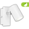 Image de Briloner Isil A Applique LED intérieure, CEE A source lumineuse*, Orientable, Inclinable, Blanc, 12 x 8 x 12,3 cm