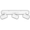 Image de Briloner Isil A Lampe de plafond à LED, CEE A source lumineuse*, Orientable, ampoule changeable, blanc, 45 x 8 x 12,3 cm