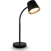Image de Briloner Biwo LED Lampe de table sans fil, à intensité variable, orientable, tactile, sans fil, noir, 38,5 x 13 x 23 cm