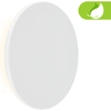 Image de Briloner Aurora Applique LED sans fil tactile dimmable Ø25 cm 2.6 W 300 lm 2700 K blanc chaud batterie USB C IP54 blanc lampe murale interieur exterieur