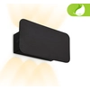 Image de Briloner Meluna Applique murale sans alimentation électrique, tactile, batterie et source lumineuse interchangeables, à intensité variable, Up-& Down light, noir, 17 x 9 x 4,3 cm